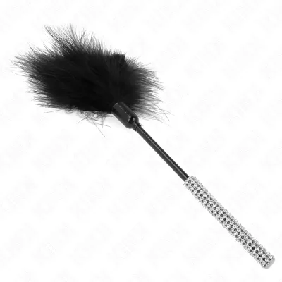 Tickle Feathers with Rhinestone Handle 27cm – Kink