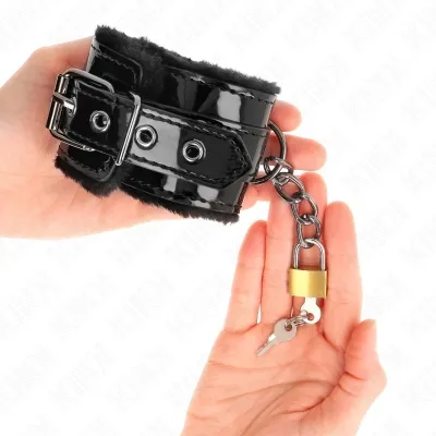 Leichte Handgelenksfesseln Mit Kupferschloss – Kink
