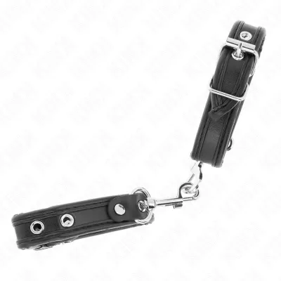 Mini bracelets black with studs – Kink