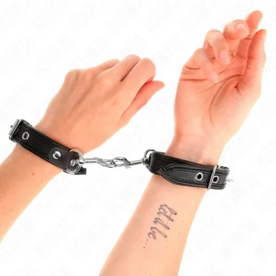 Mini bracelets black with studs – Kink