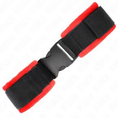 Nylon Bind Klett-Handfesseln Schwarz – Kink