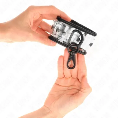 Transparent wrist cuffs – Kink