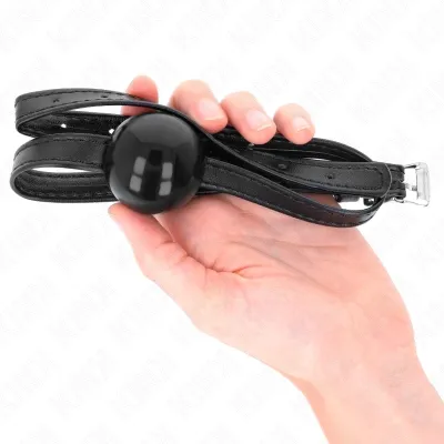 Small Simplicity Strap Ball 4cm Gag 60 x 2cm – Kink