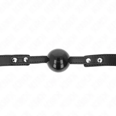 Soft TPE Ball 4cm Gag Model 3 60 x 2cm Adjustable 37-52cm – Kink