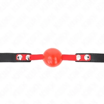 Soft TPE Ball 4cm Gag Model 4 60 x 2cm Adjustable 37-52cm – Kink