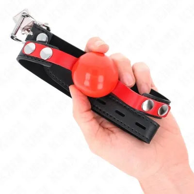 Soft TPE Ball 4cm Gag Model 4 60 x 2cm Adjustable 37-52cm – Kink