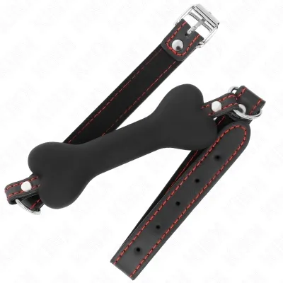 Schwarzer Knochen 12cm Gag 63 X 2cm – Kink