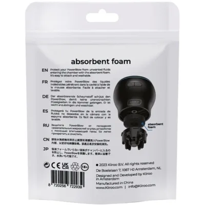 Power Blow Absorbierender Schaum 5er-Pack – Kiiroo