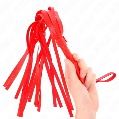 Simple Red Whip 45cm – Kink