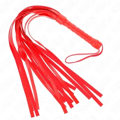 Simple Red Whip 45cm – Kink