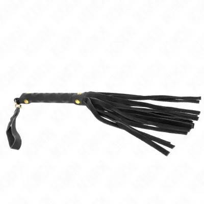 Black suede mini whip 30cm – Kink