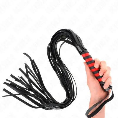 Lange Gestreifte Peitsche 70cm – Kink