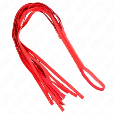 Red Whip with Short Handle and Long Tail 70cm – Kink