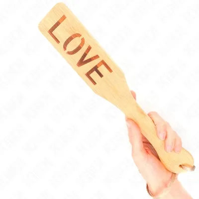 Bambuspalette Wort Liebe 32 X 5.5cm – Kink