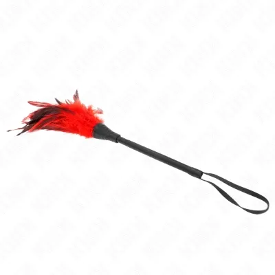 Red Maids Hornform Tickle Hühnerfedern 36cm – Kink