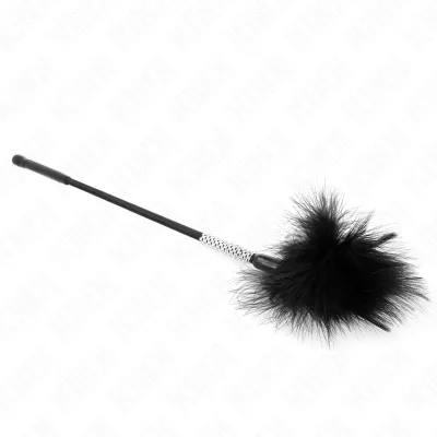 Tickle Federn Mit Strass-Griff 50cm – Kink