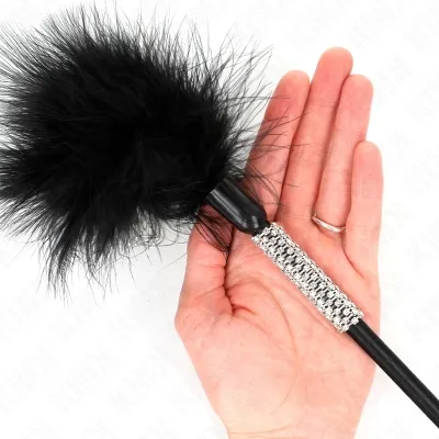 Tickle Federn Mit Strass-Griff 50cm – Kink