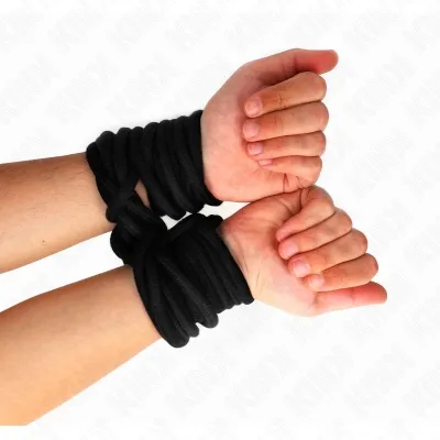 Cotton rope 20 meters black – Kink