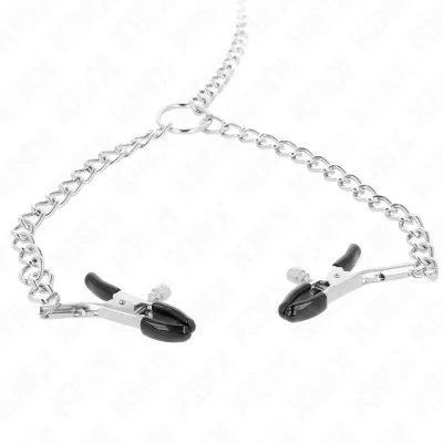 4 chain nipple clamps 32cm with chains 14cm – Kink