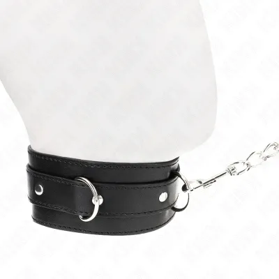 Collar with Belt 65cm with Strap Black – Kink