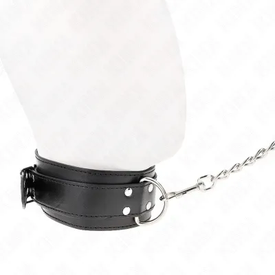 Halskette Mit Riemen 65cm Silber Schnallen – Kink