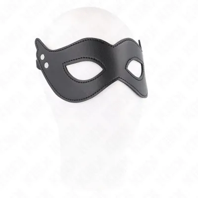 Kunstledermaske Mit Nieten Modell 1 26 X 8cm – Kink
