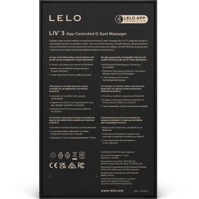 Liv™ 3 G-Spot Stimulator Pink | Lelo