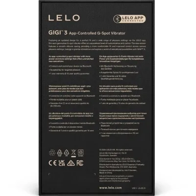 Gigi™ 3 G-Spot Vibrator Purple | Lelo