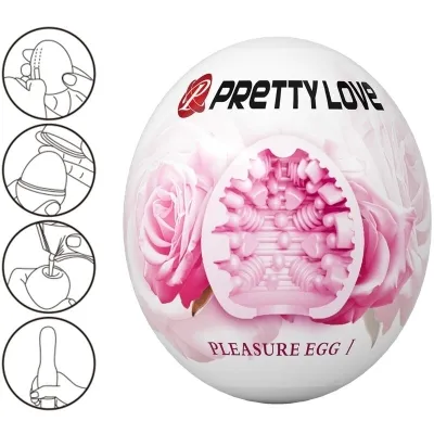 Male Masturbator Egg Pink – Pretty Love