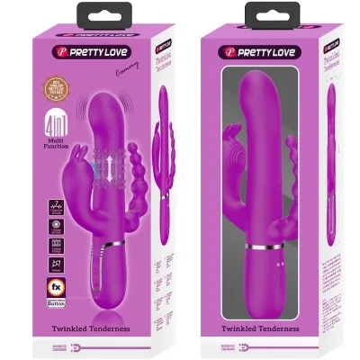 Cammy Triple Vibrator Multifunktion 4 In 1 Rosa | Pretty Love