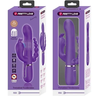 Cammy Triple Vibrator Multifunktion 4 In 1 Lila | Pretty Love