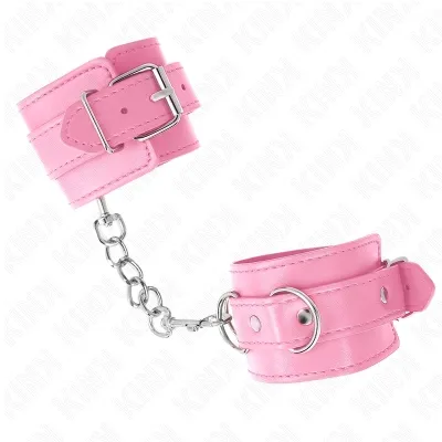 Einfache Handgelenksfesseln Rosa – Kink