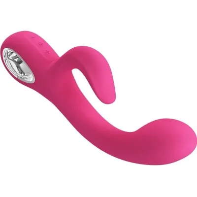 Fritz Rabbit Vibrator 12 Modes Pink | Pretty Love