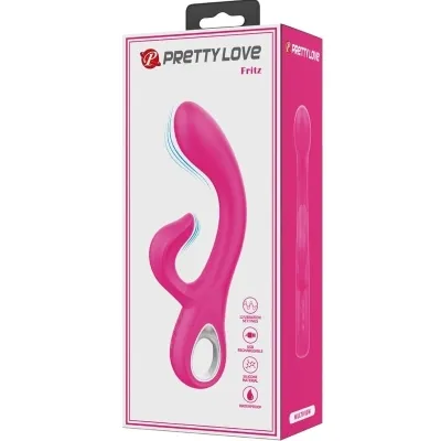 Fritz Rabbit Vibrator 12 Modes Pink | Pretty Love