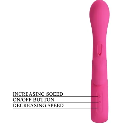 Novak Rabbit Vibrator 12 Modi Rosa | Pretty Love