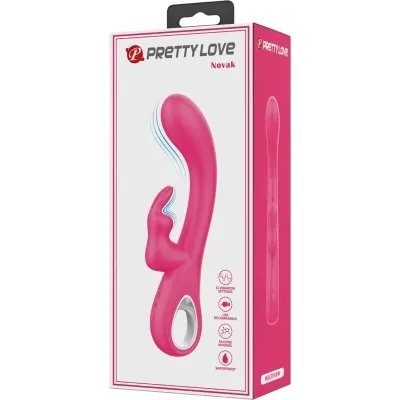 Novak Rabbit Vibrator 12 Modi Rosa | Pretty Love