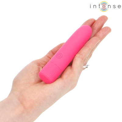Intense - Symone Usb Wiederaufladbarer Vibrierender Bullet 8 Vibrationen Rosa 10 X 2,2 Cm
