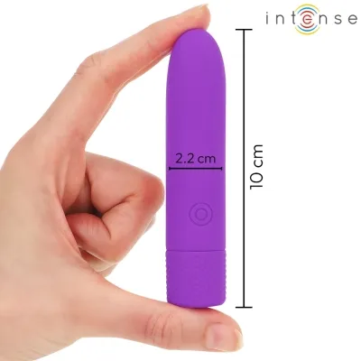 Symone Usb Wiederaufladbarer Vibrierender Bullet 8 Vibrationen Lila 10 X 2.2cm – Intense