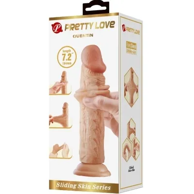 Quentin Realistischer Dildo 18cm Fleisch – Pretty Love