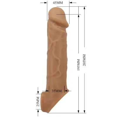 Realistic Penis Sleeve in Flesh Skin – Pretty Love