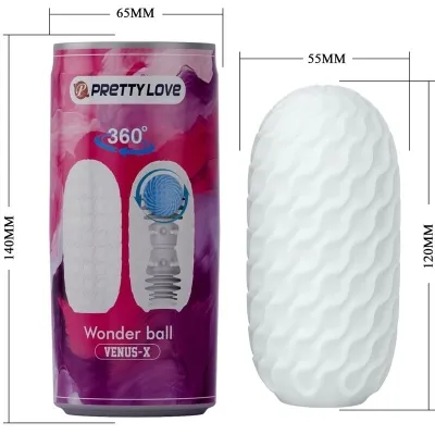 Venus X Male Masturbator Model 3 White – Pretty Love