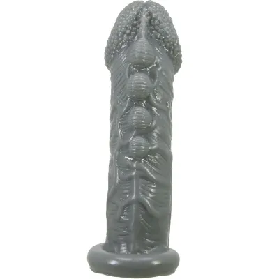 Realistic Penis Reducer and Delay Sleeve Grey – Pretty Love