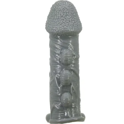 Realistic Penis Reducer and Delay Sleeve Grey – Pretty Love