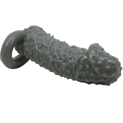 Realistic Penis Sleeve Model 2 Grey – Pretty Love