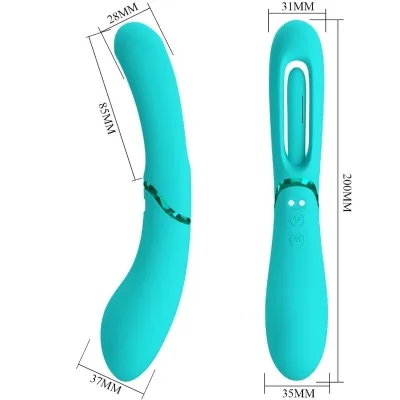Lexie G-Spot Vibrator 7 Modes Blue | Romance