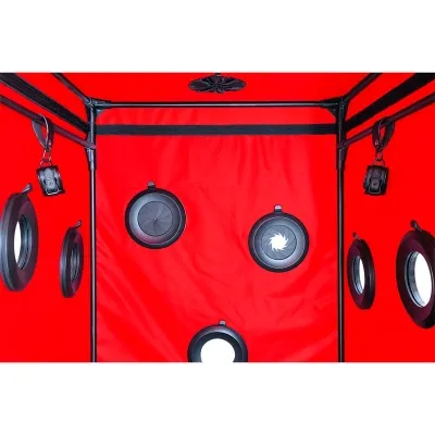Kink Club Cabin Scandale Schwarz & Rot – Secret Dome