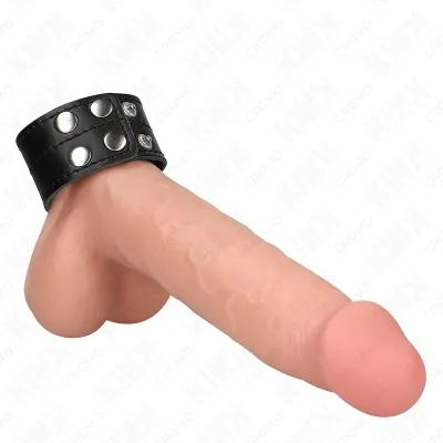Penisring Aus Leder Mit Druckverschluss 18.5 X 3.3cm – Kink