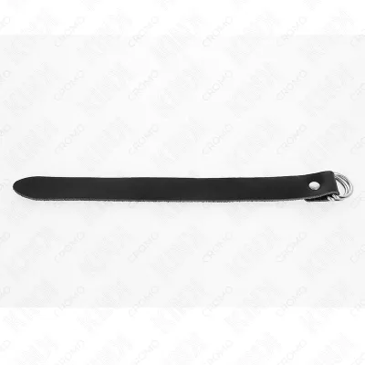 Leather penis ring with snap closure 22 x 2 cm – Kink