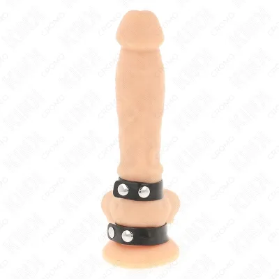 Adjustable Double Leather Penis Ring – Kink