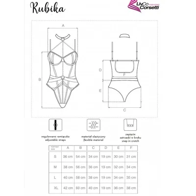 Melisenda Cf 1709 Bademantel + Hemd + String Schwarz S – Livco Corsetti Fashion